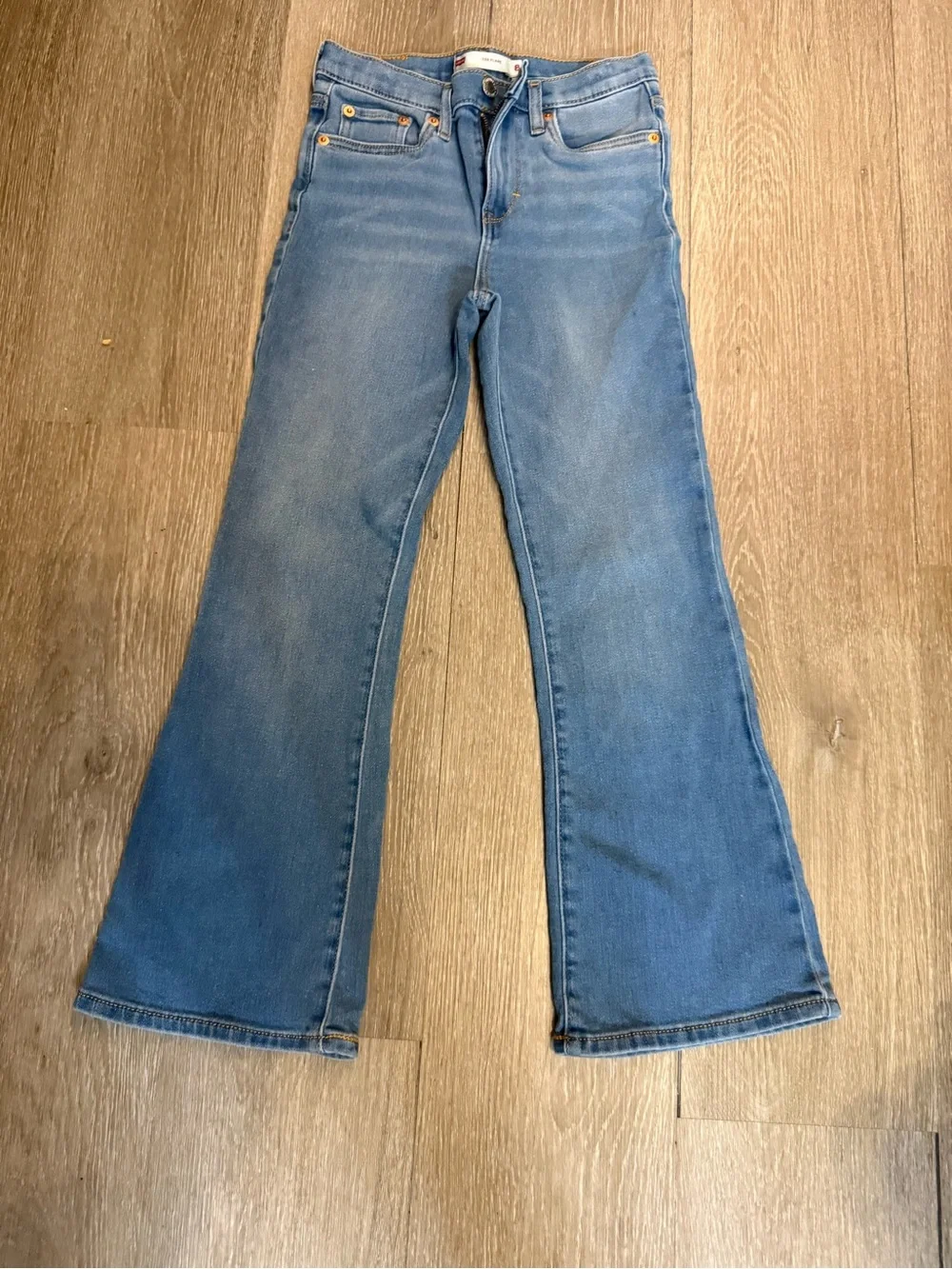 Levi's Light Blue Kids Flare Jeans